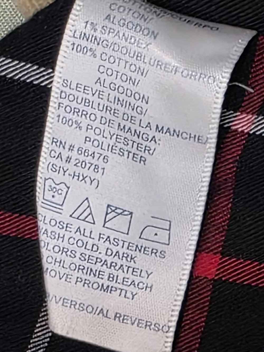 Tommy Hilfiger Y2K Tan Corduroy Long Trench Coat Plaid Lined Women's 4